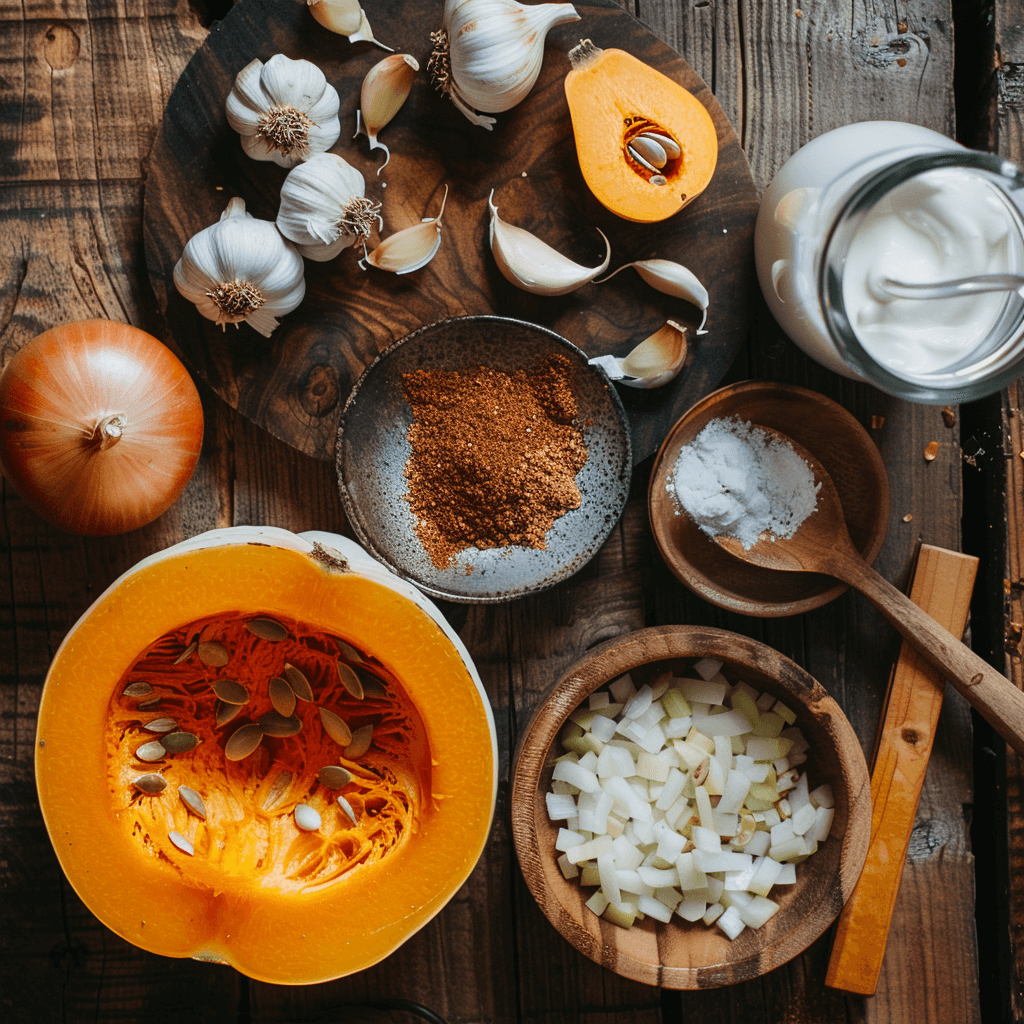pumpkin soup ingredients